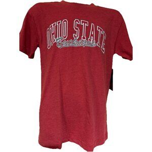 NEW Ohio State Buckeyes Colosseum Red Crew Neck Tee Shirt Youth M 12-14